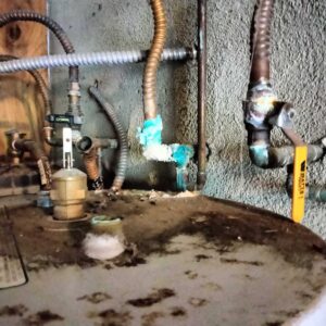 signs of damaged water heater